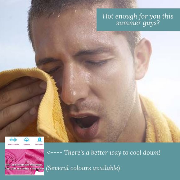 Cooling Towel for Sports, Camping, Outside Work - Picture 2 of 5